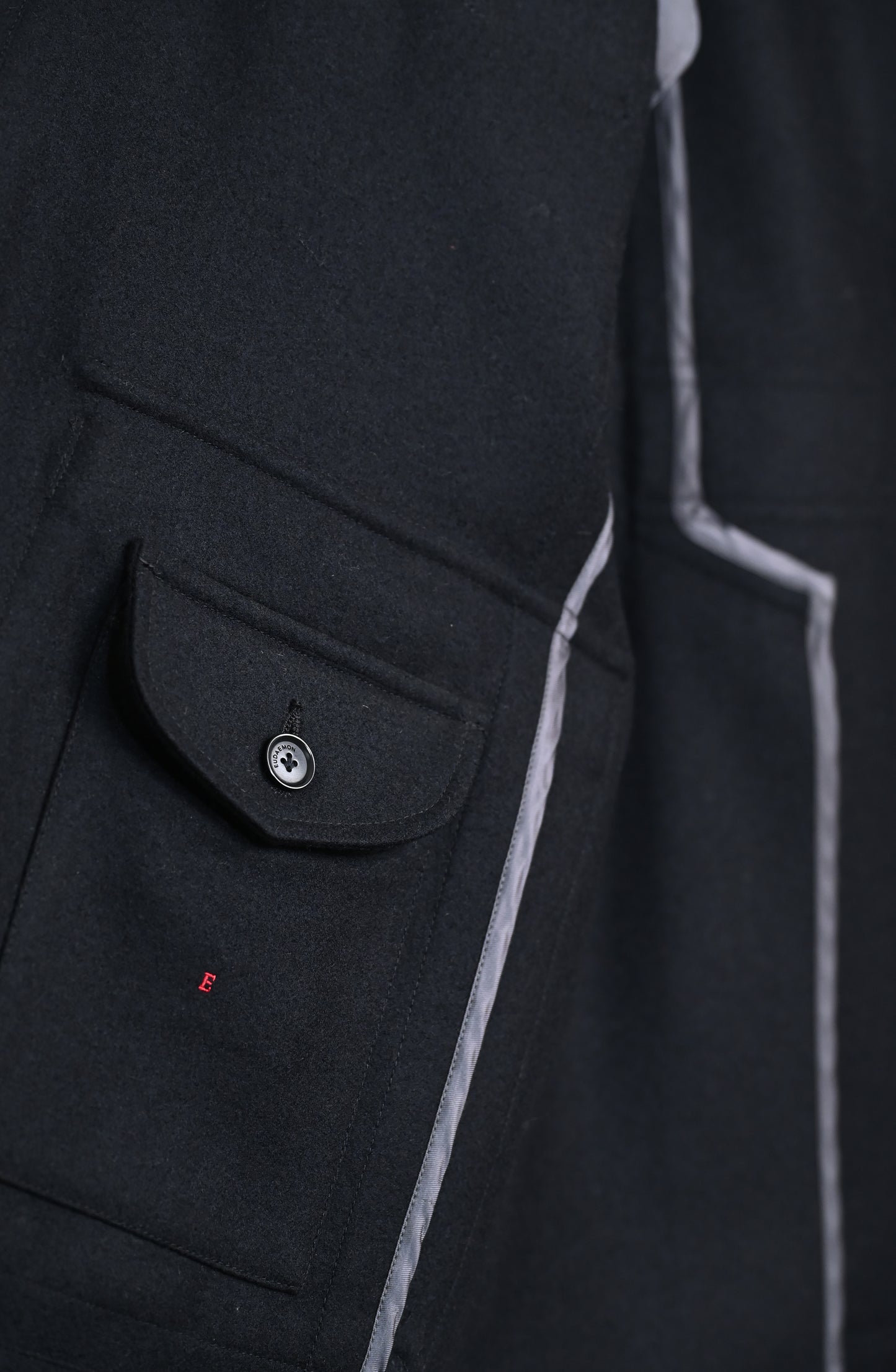Tropical Safari Jacket - Black