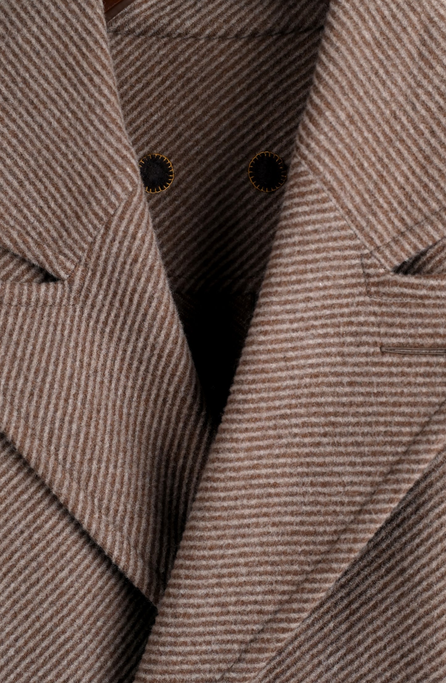 brown pea coat