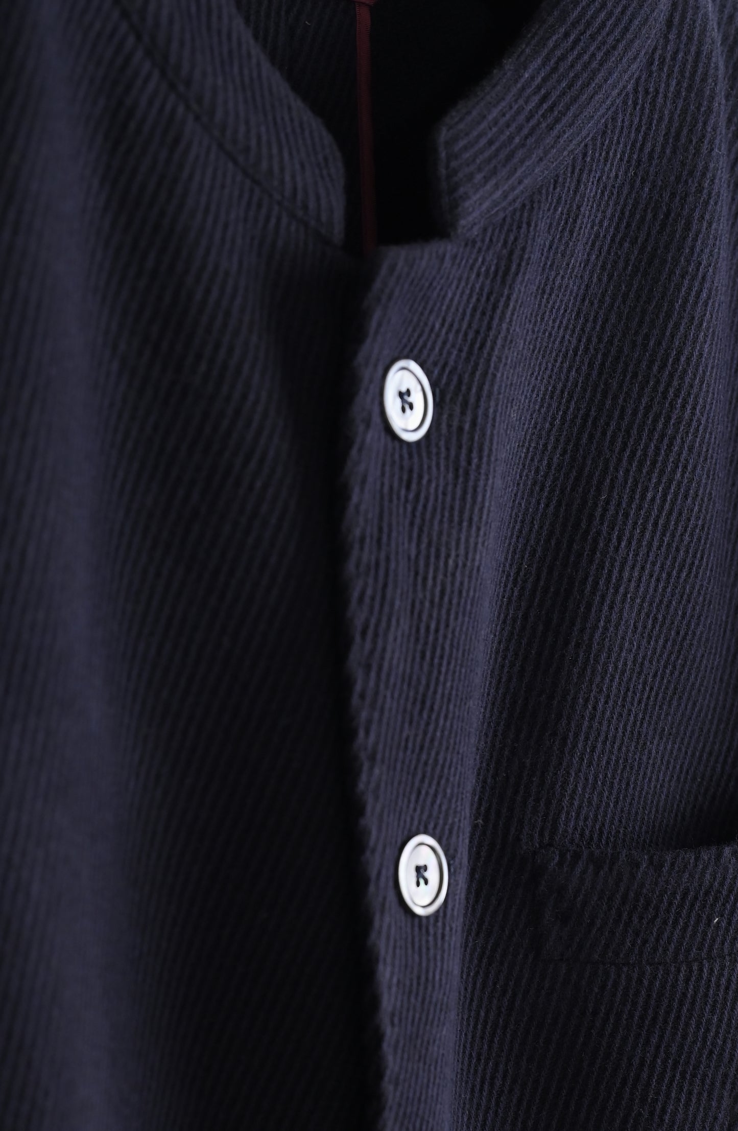 godfather jacket front look blue color