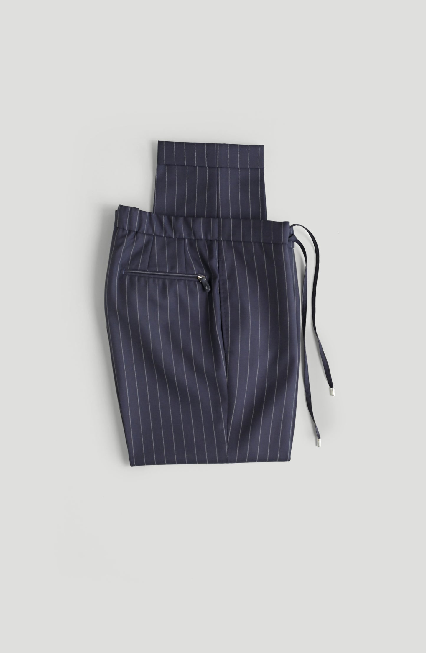 Walkman Trouser - Navy Stripes