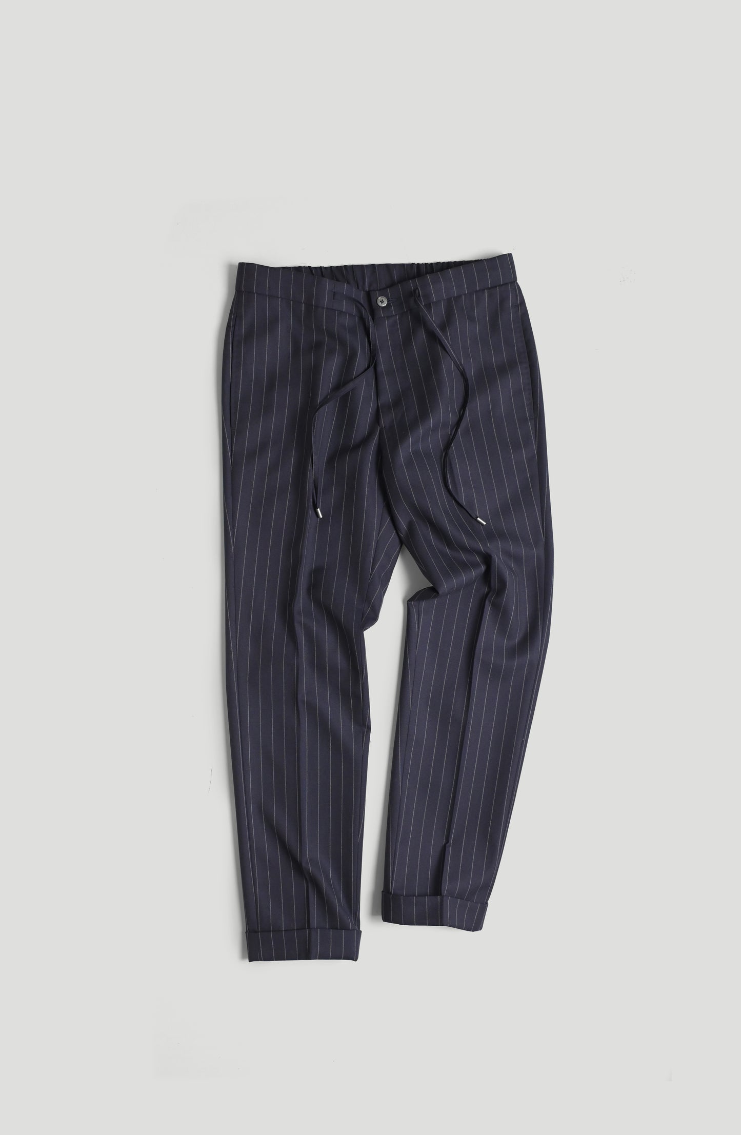 Walkman Trouser - Navy Stripes