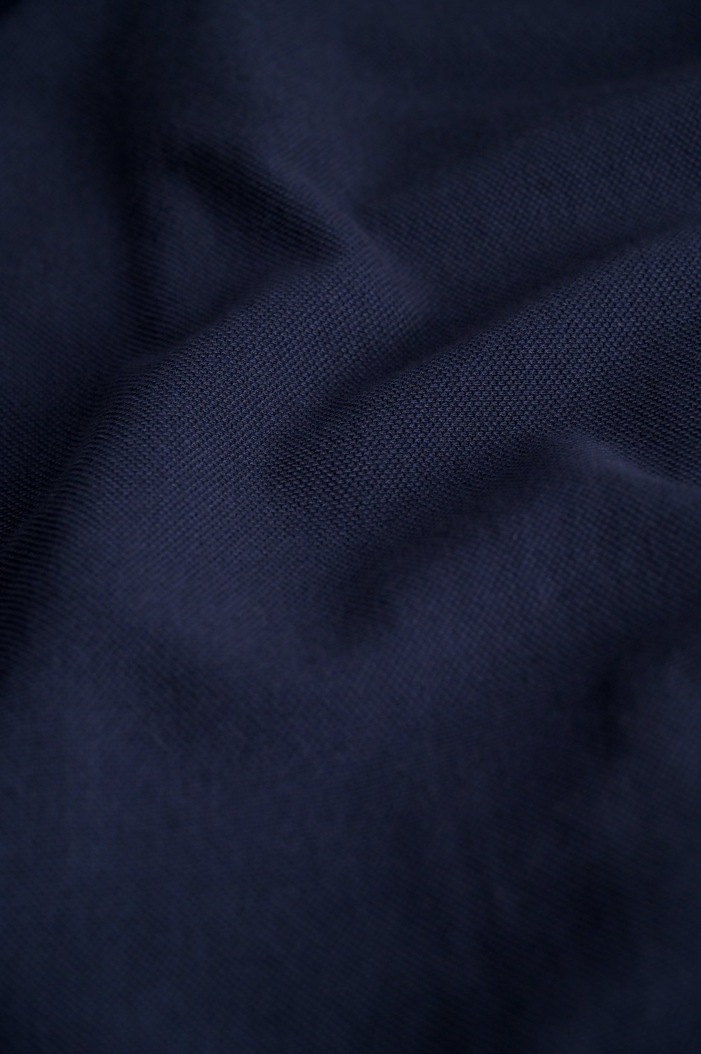 Button Down Collar Shirt - Navy Blue