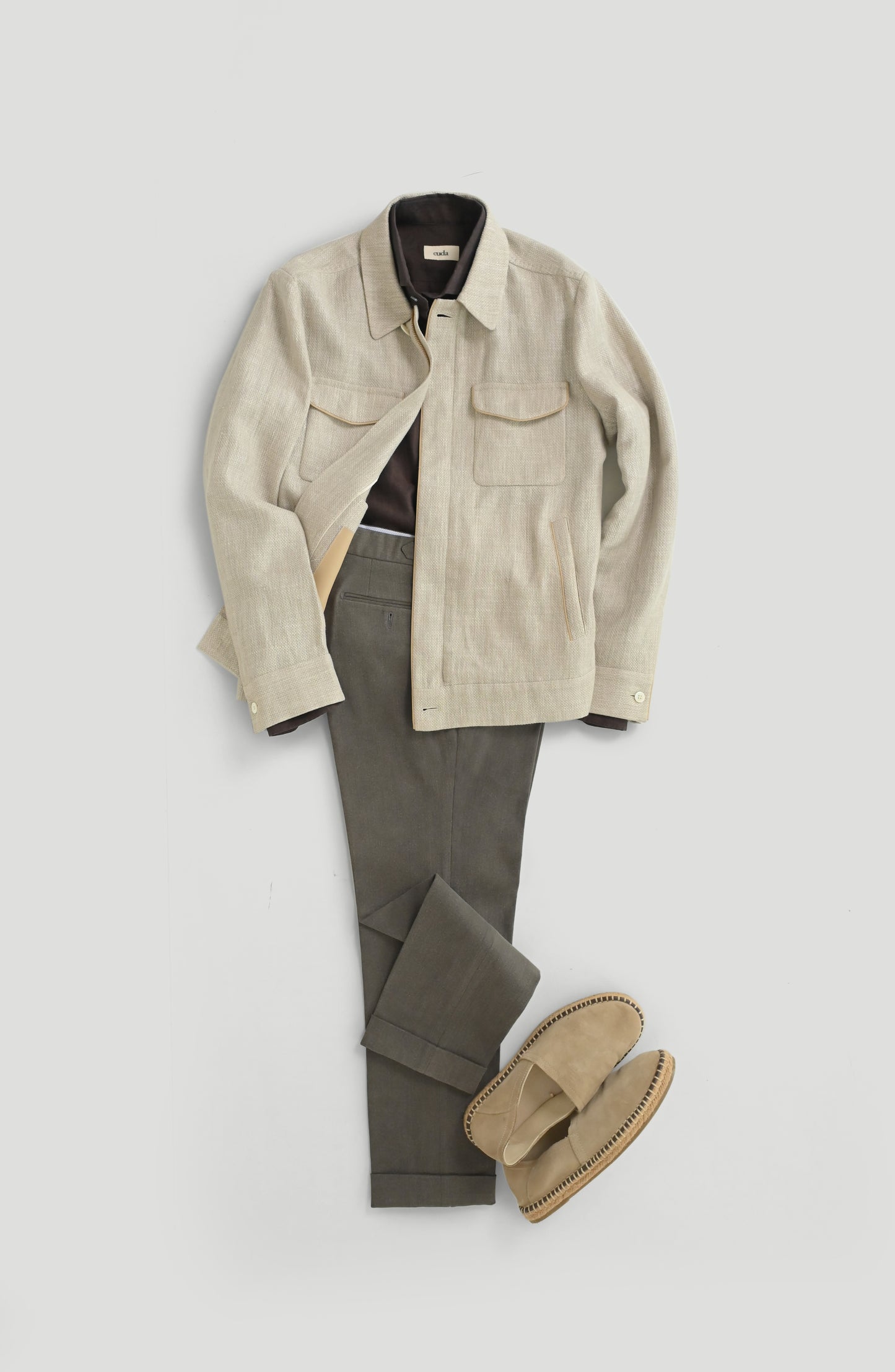 Luxury Wool Jacket For Men 100% linen