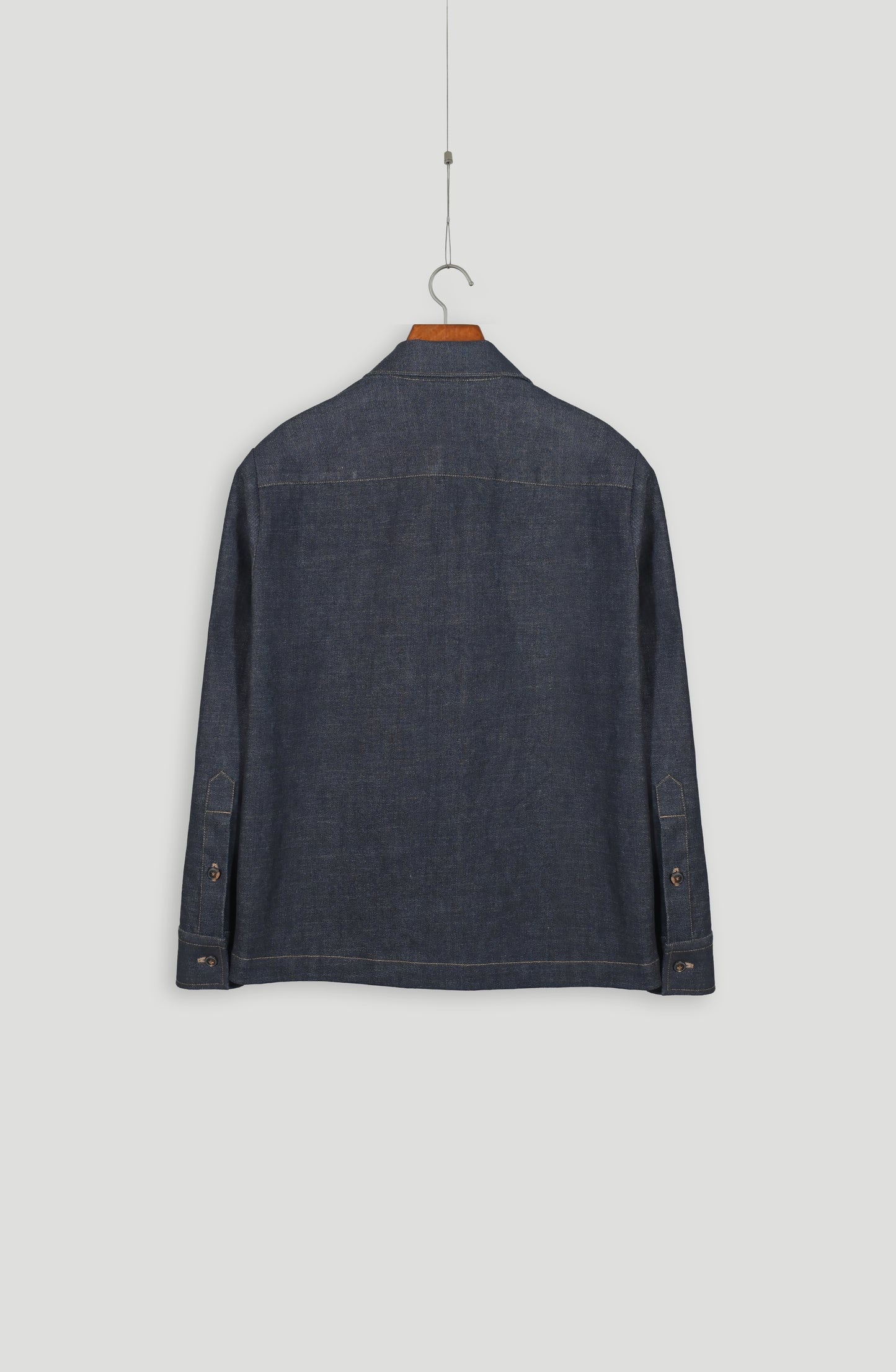 Chore Jacket denim blue color back look