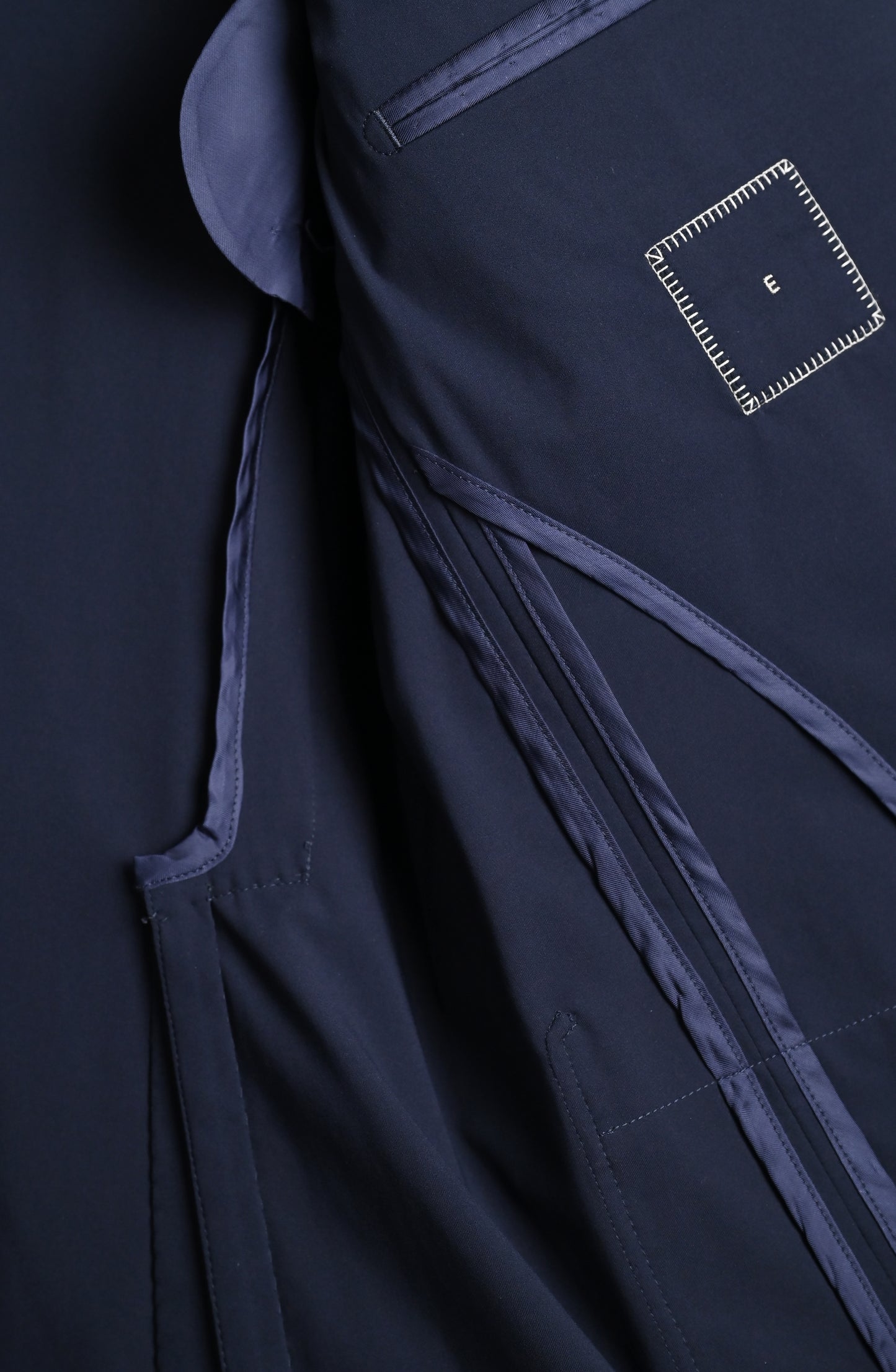 Two Button Nomad Jacket - Prussian Blue