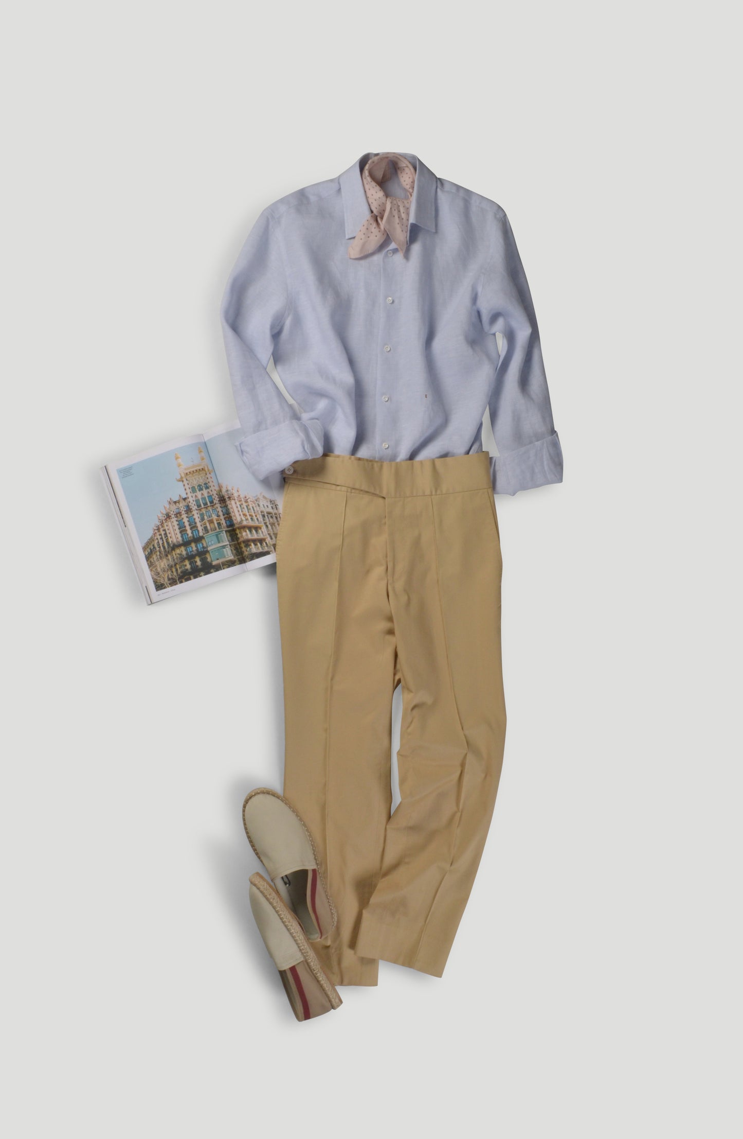 Bahadur Branded Beige Color Trouser For Men