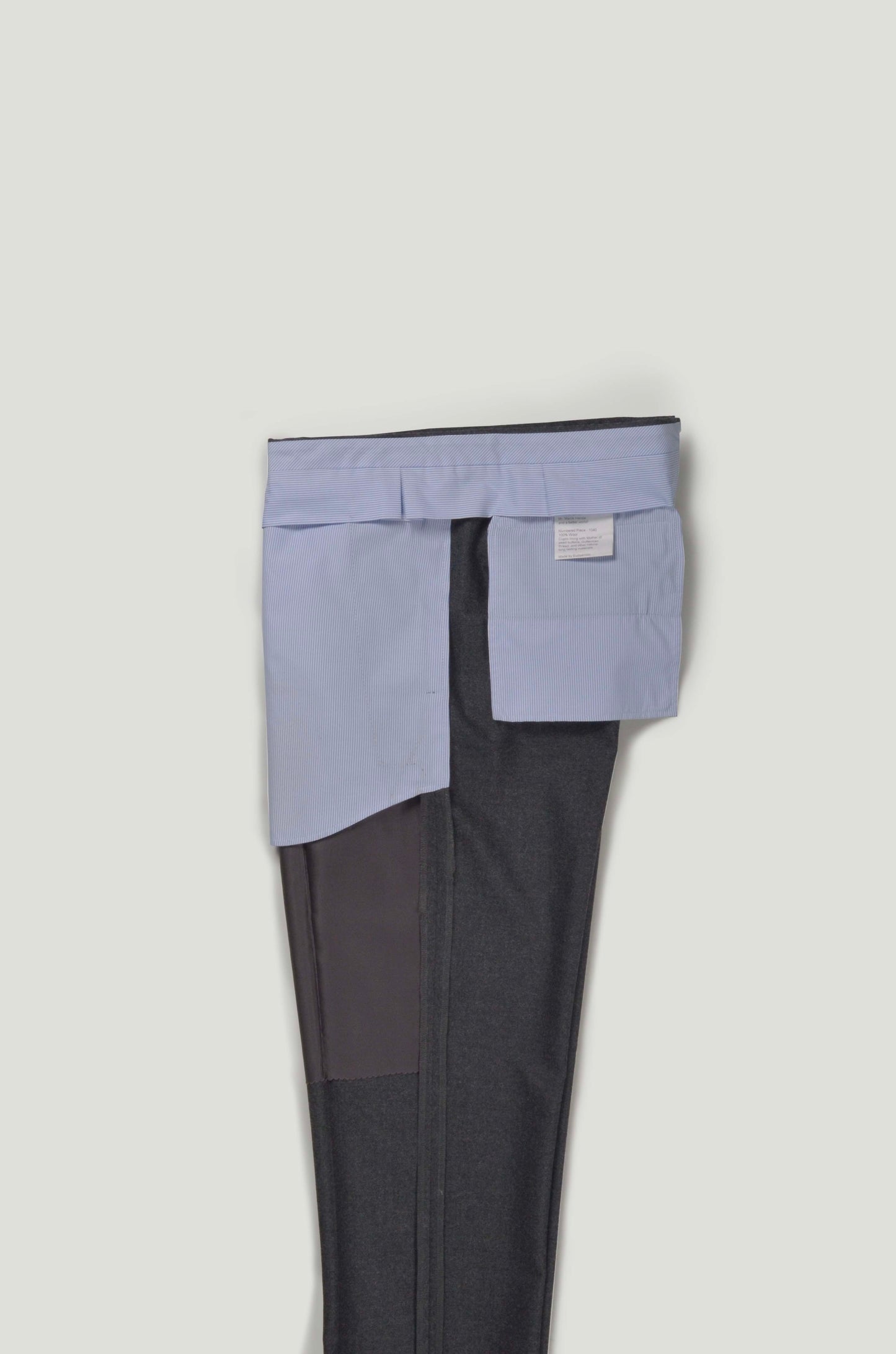 Worko Trouser - Charcoal Grey Flannel