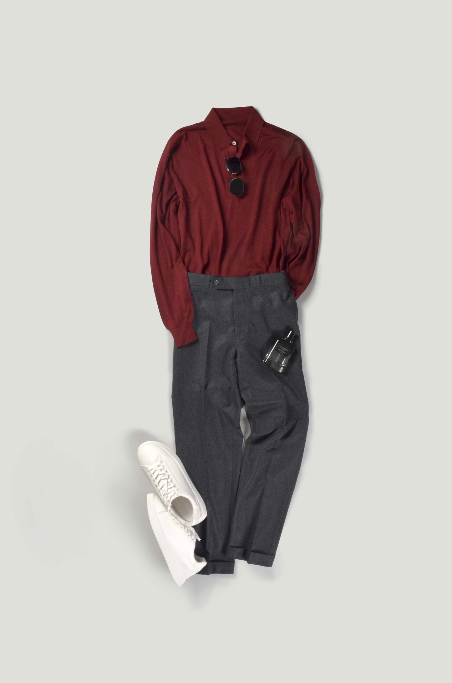 Worko Trouser - Charcoal Grey Flannel