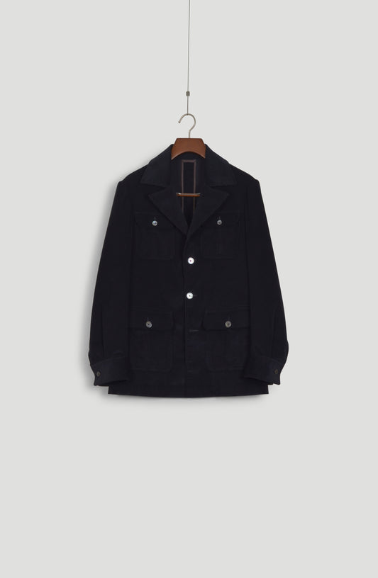 Luxury Rockstar Jacket - Evening Blue color