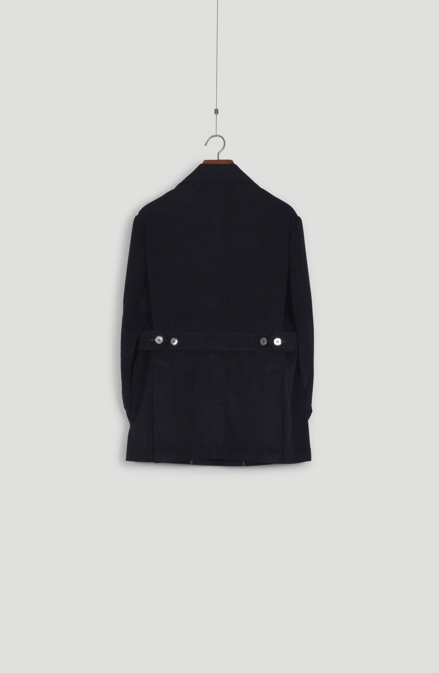 Back look of Rockstar Jacket Blue color