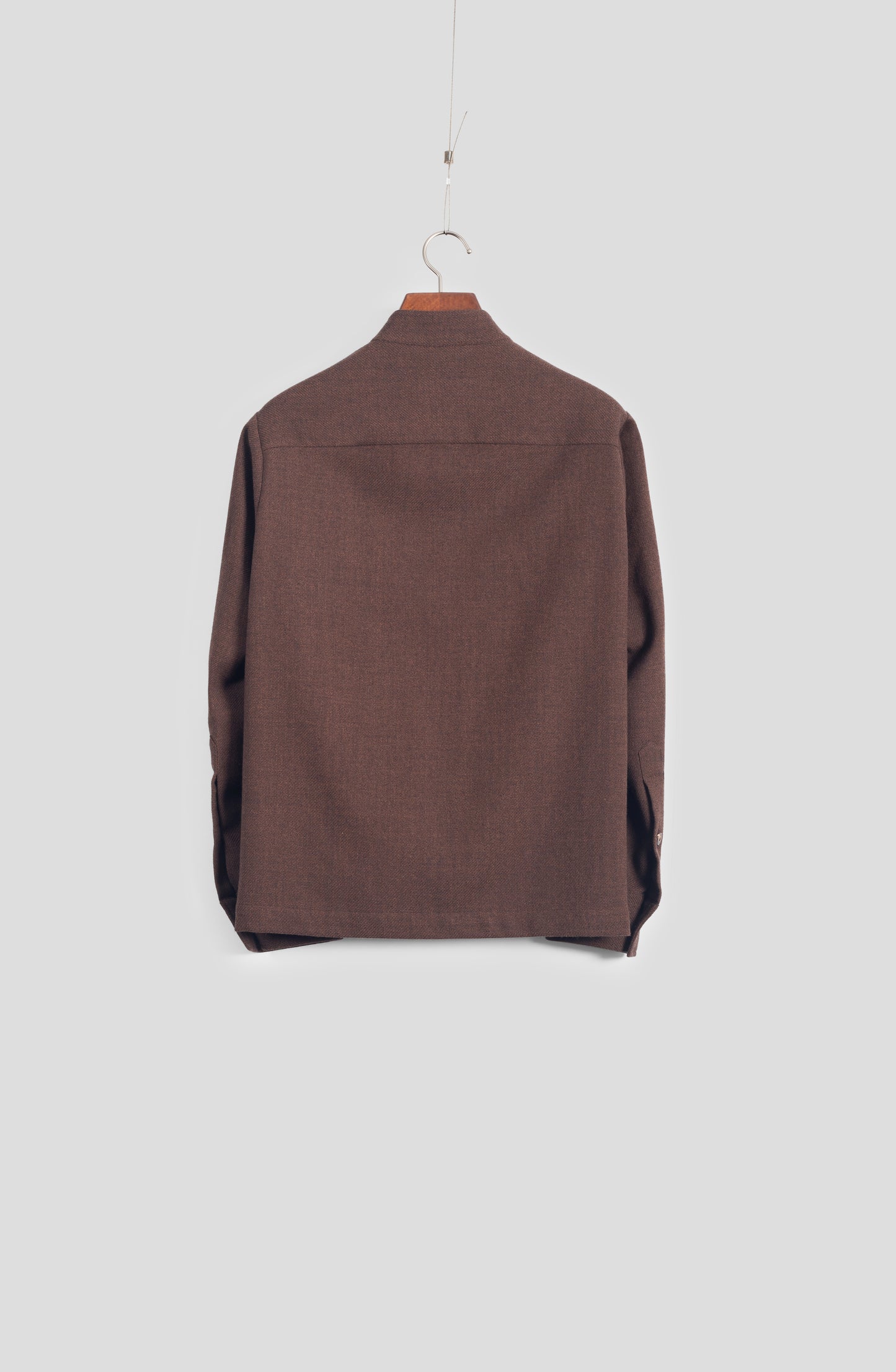 brown color chore jacket & coat back side