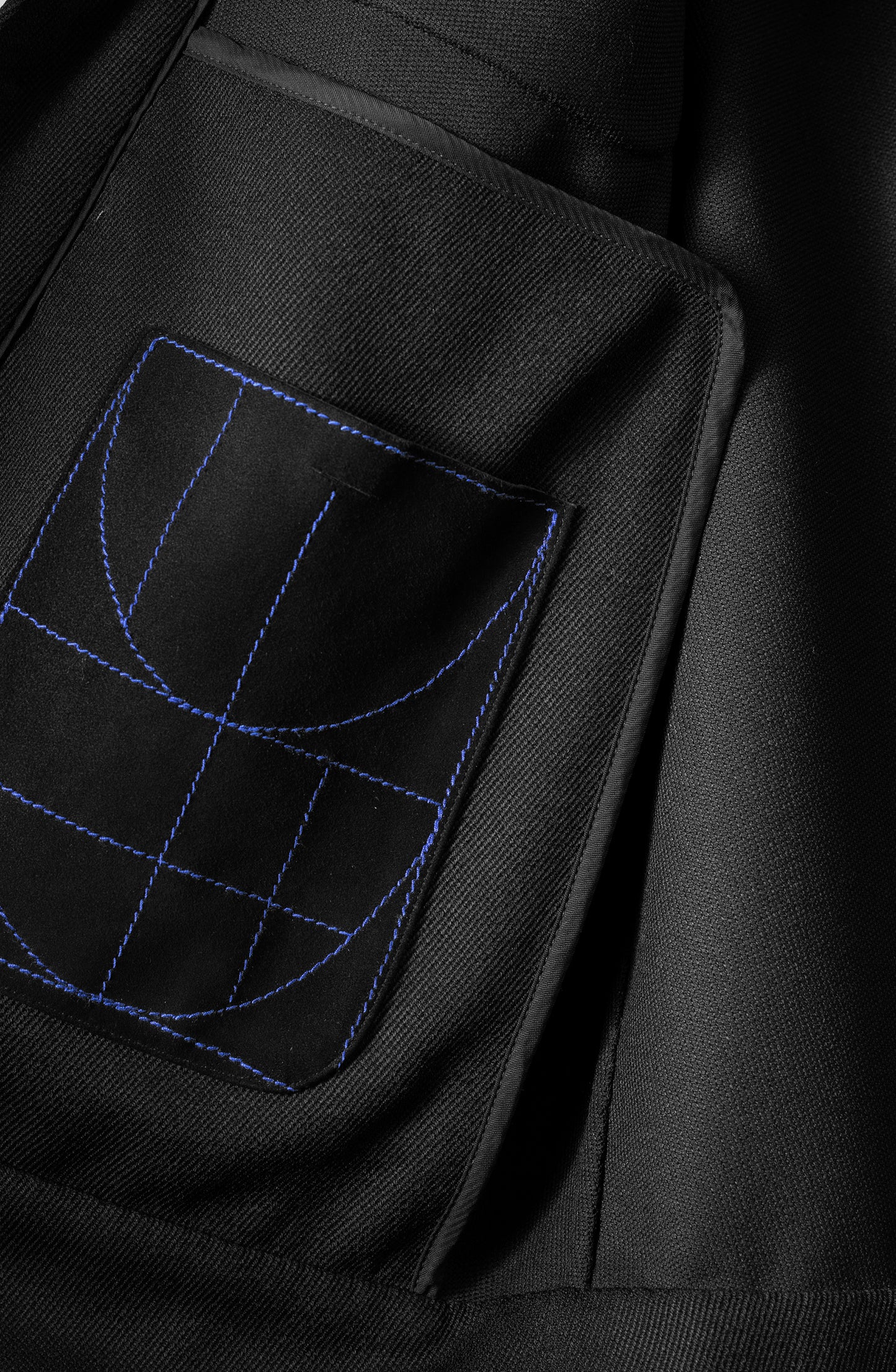 Aviator Jacket - Black Cavilry Twill