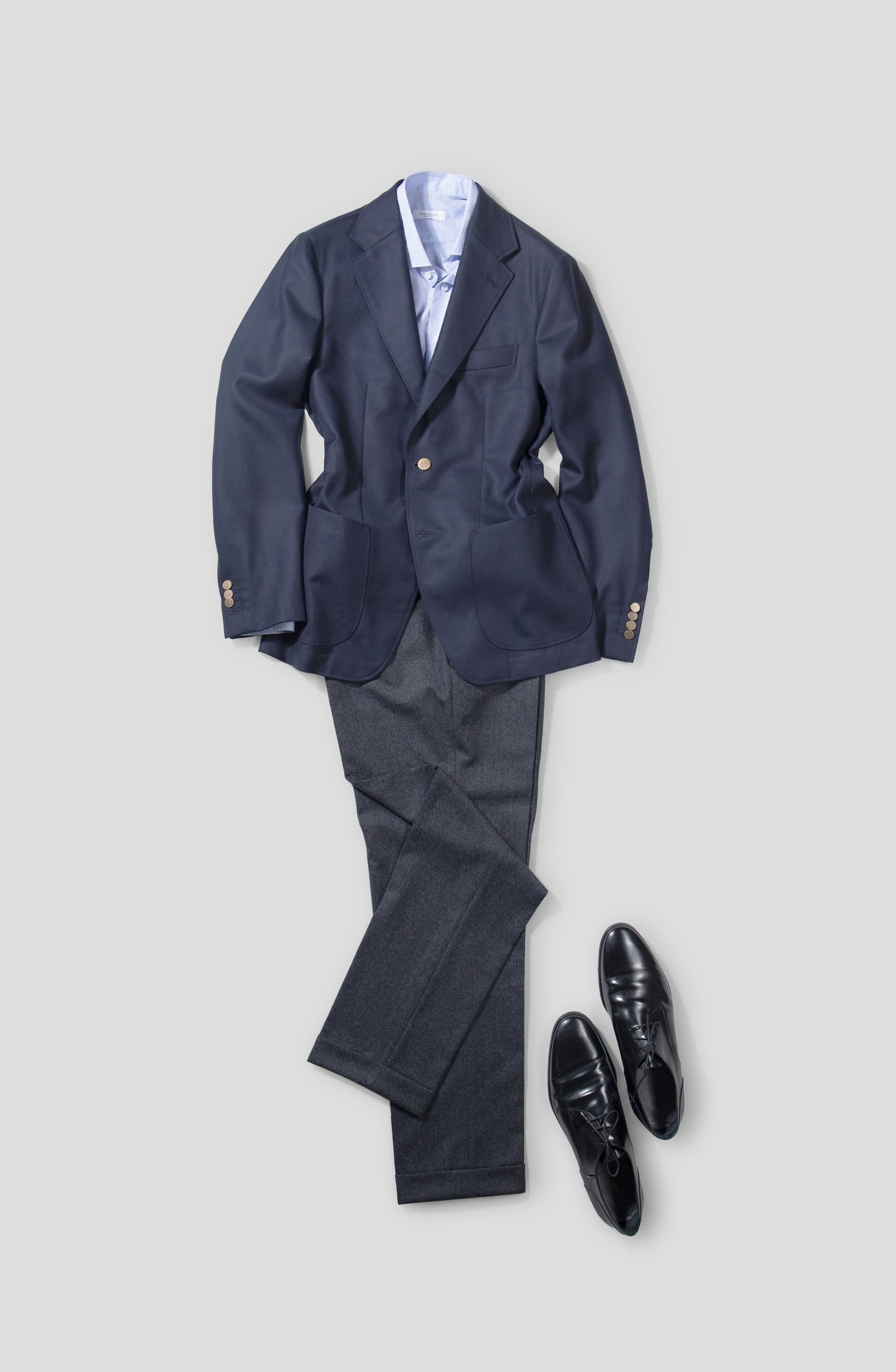 Two Button Nomad Jacket - Space Navy