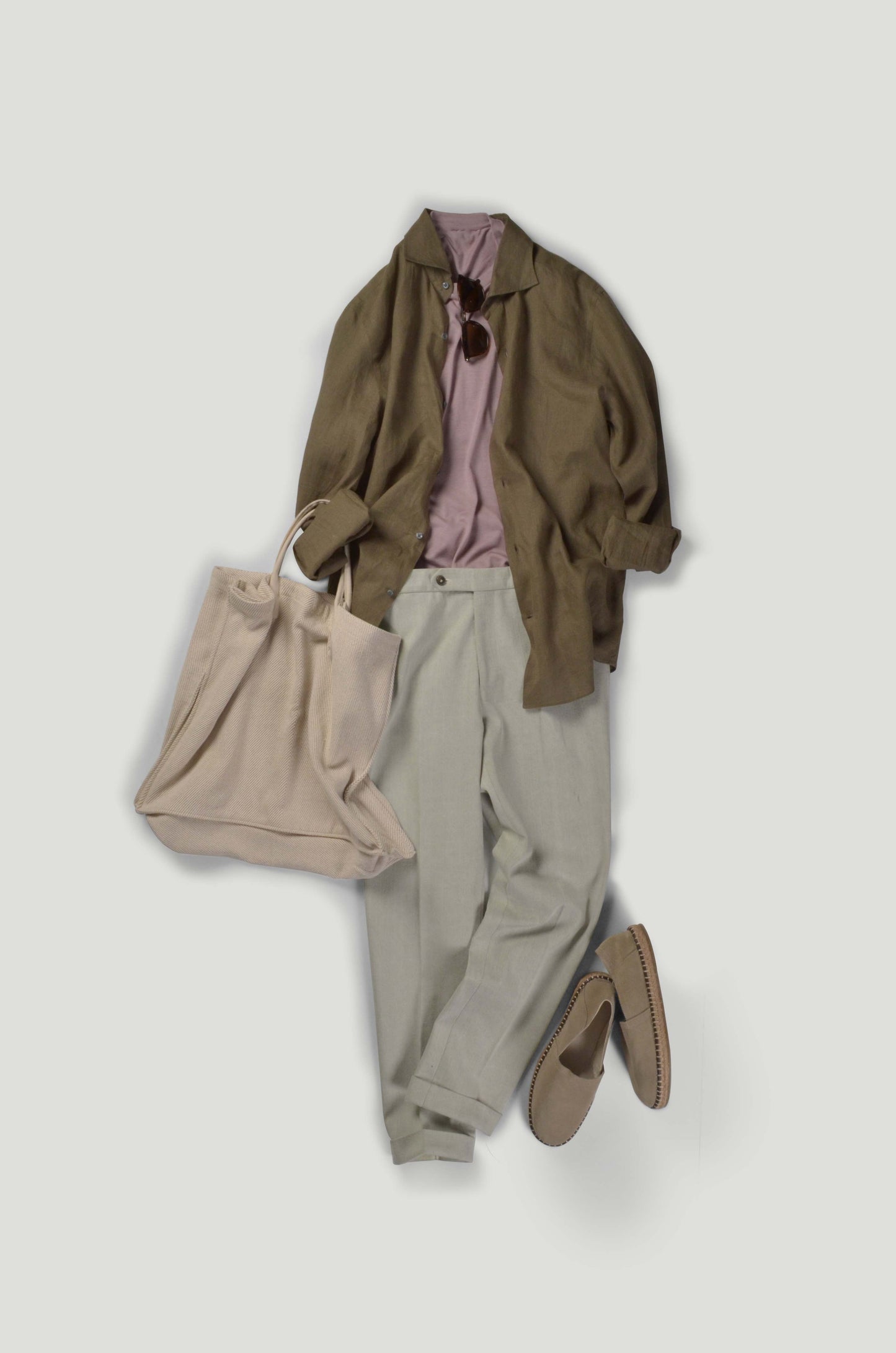 Worko Trouser - Ivory Stone