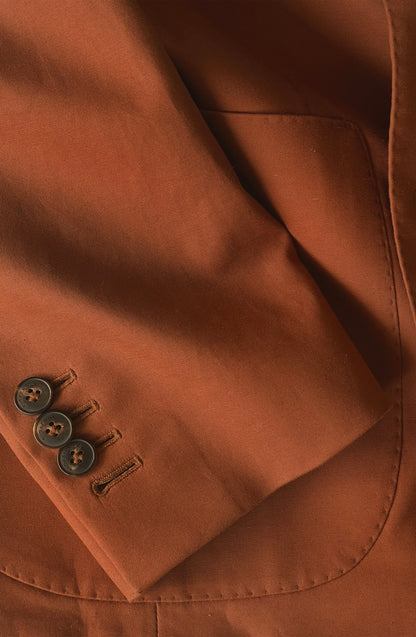 Two Button Nomad Jacket - Burnt Sienna