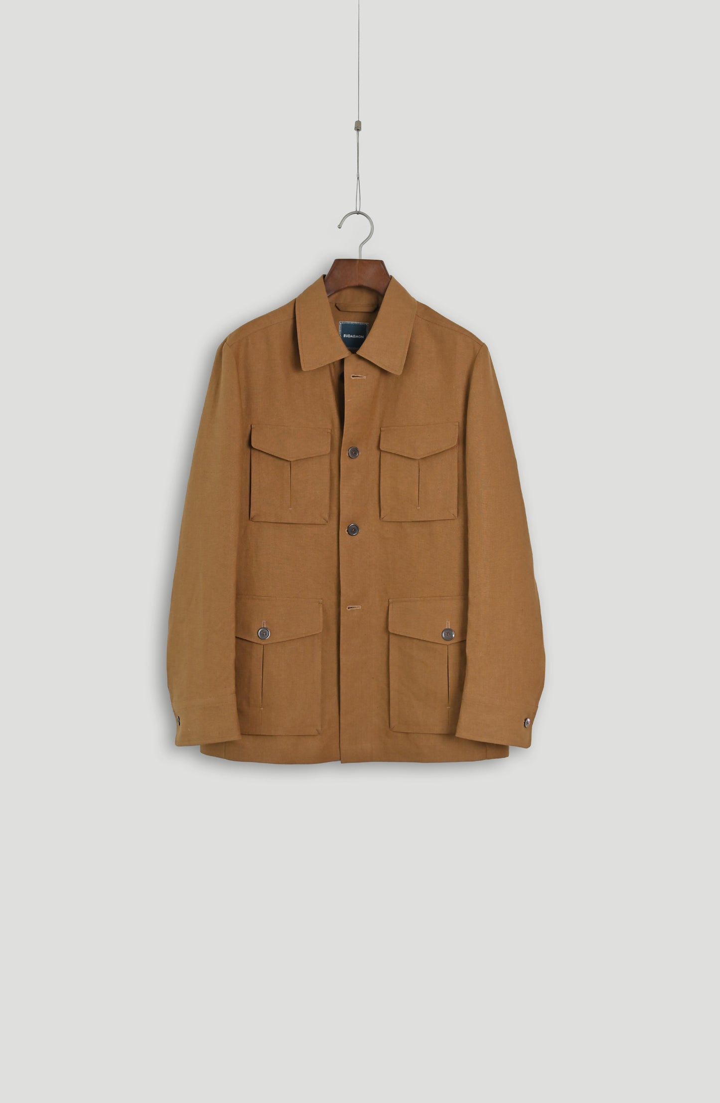 Tropical Safari Jacket - Tobacco Tan