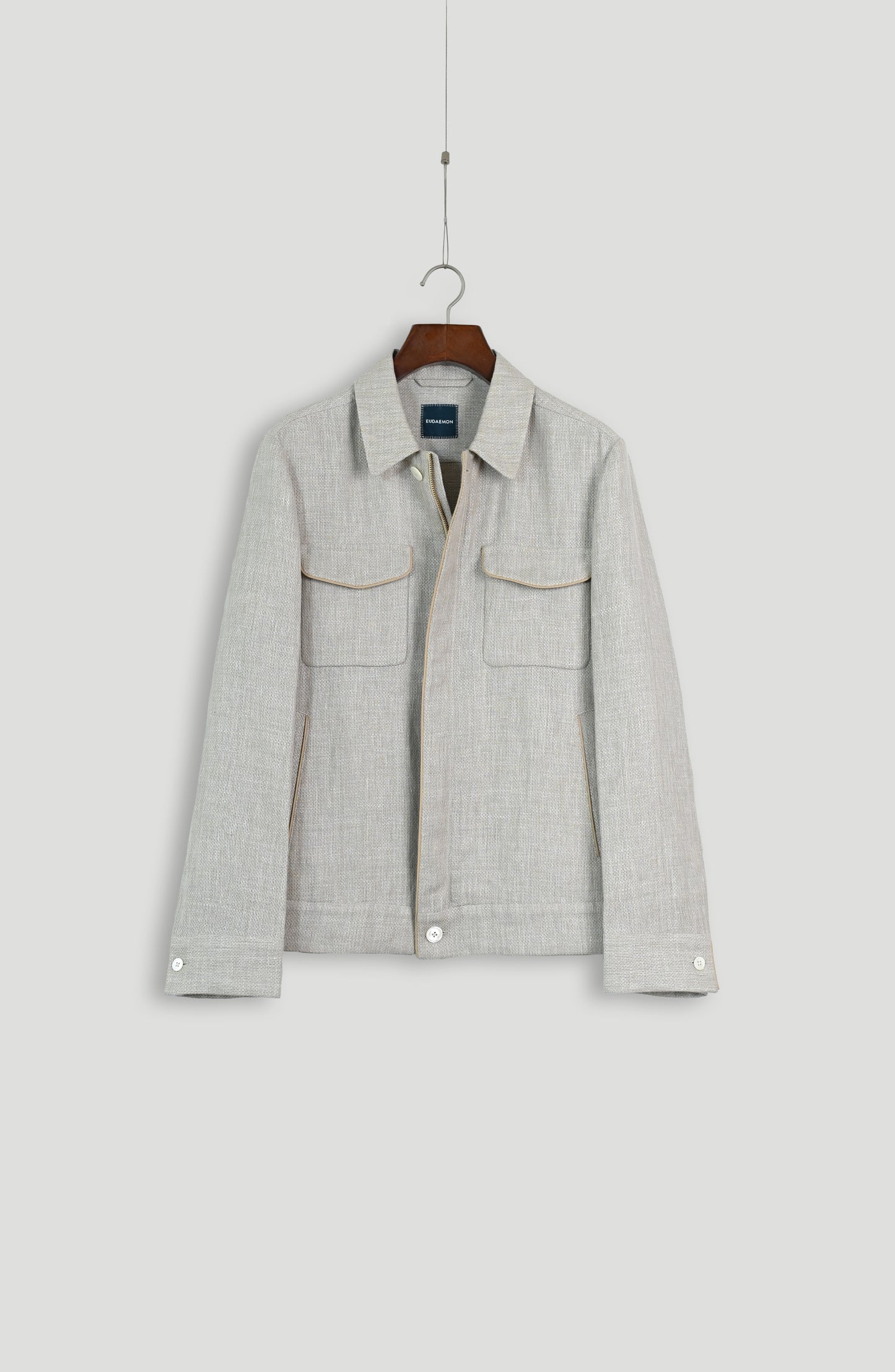 Aviator Jacket - Ivory Mesh