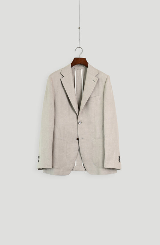 Two Button Nomad Jacket - Bone Beige