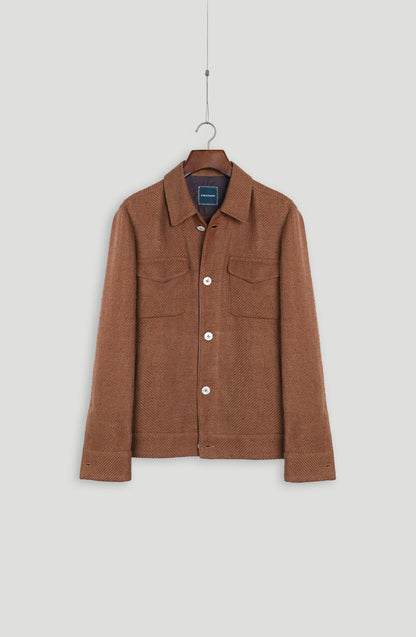 Aviator Jacket - Pale Rust