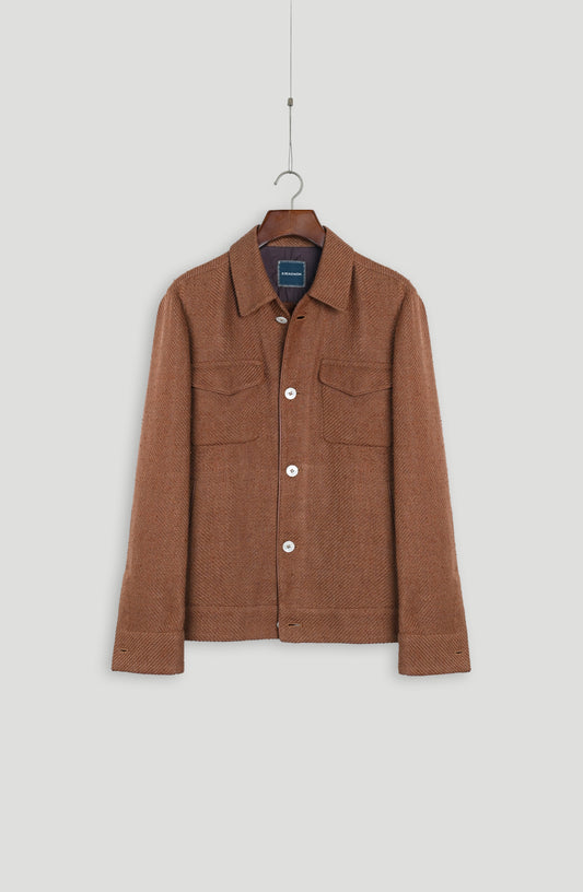 Aviator Jacket - Pale Rust