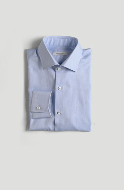 Cut Away Collar shirt - Sky Blue