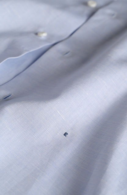 Button Down Collar Shirt - Ice Blue