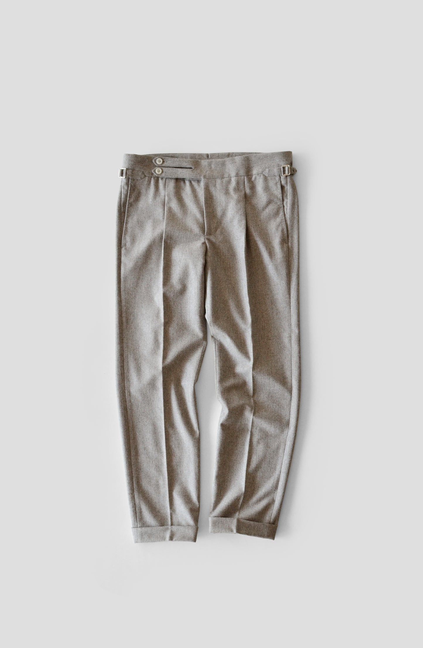 Worko Trouser - Beige Grey Flannel