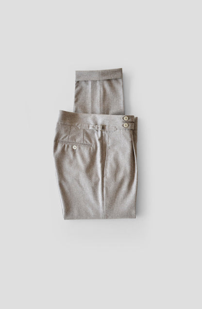 Worko Trouser - Beige Grey Flannel