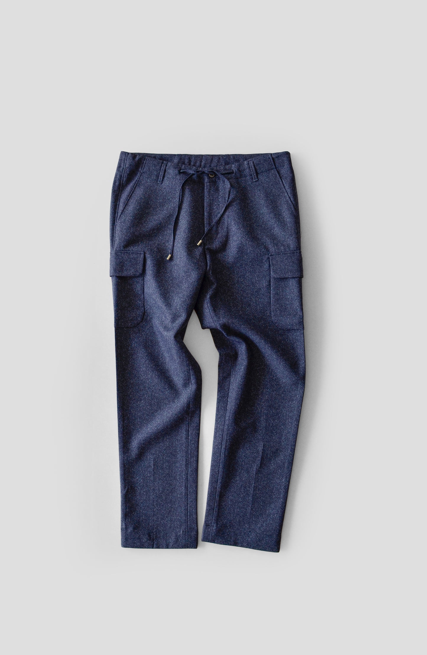 Cargo Trouser - Blue Texture