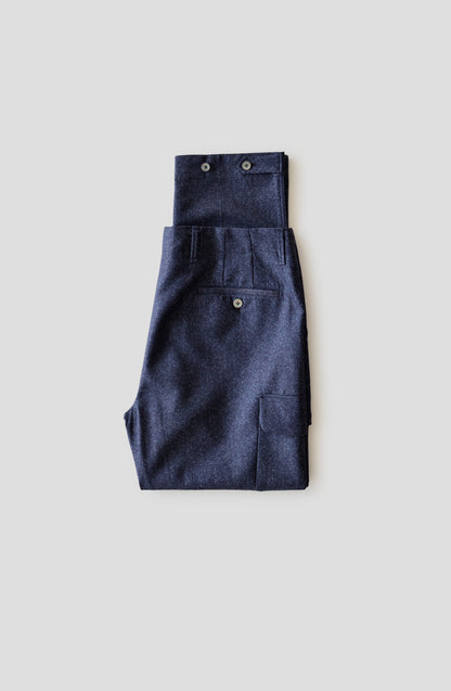 Cargo Trouser - Blue Texture