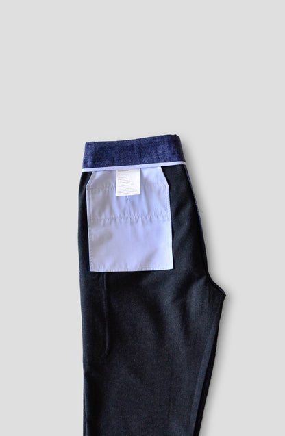 Cargo Trouser - Blue Texture