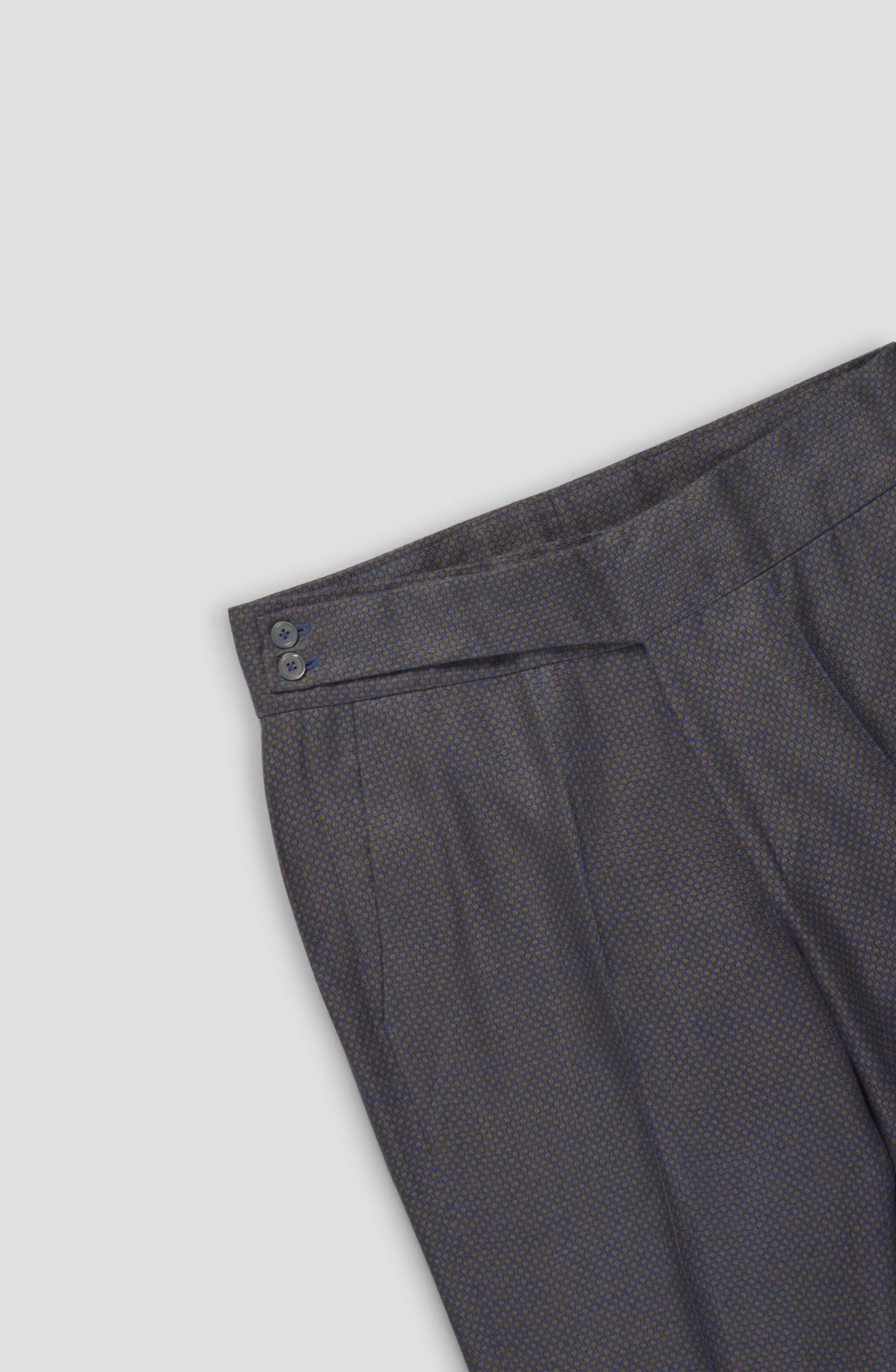 Bahadur Trouser - Grey Green Texture