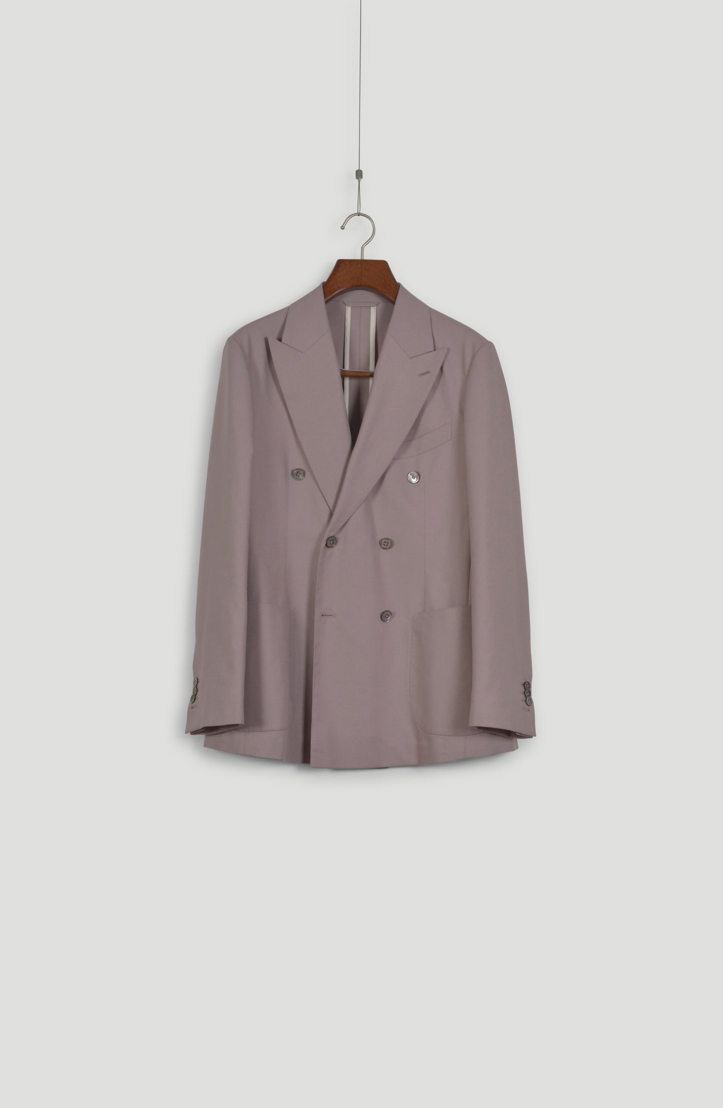 Double Breasted Nomad Jacket - Mauve