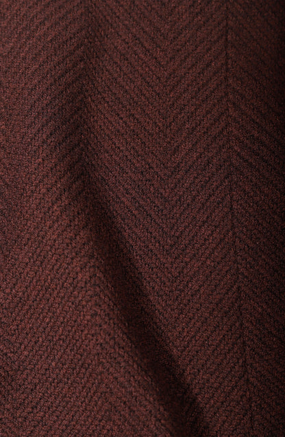 Godfather Jacket - Burgundy Chevron