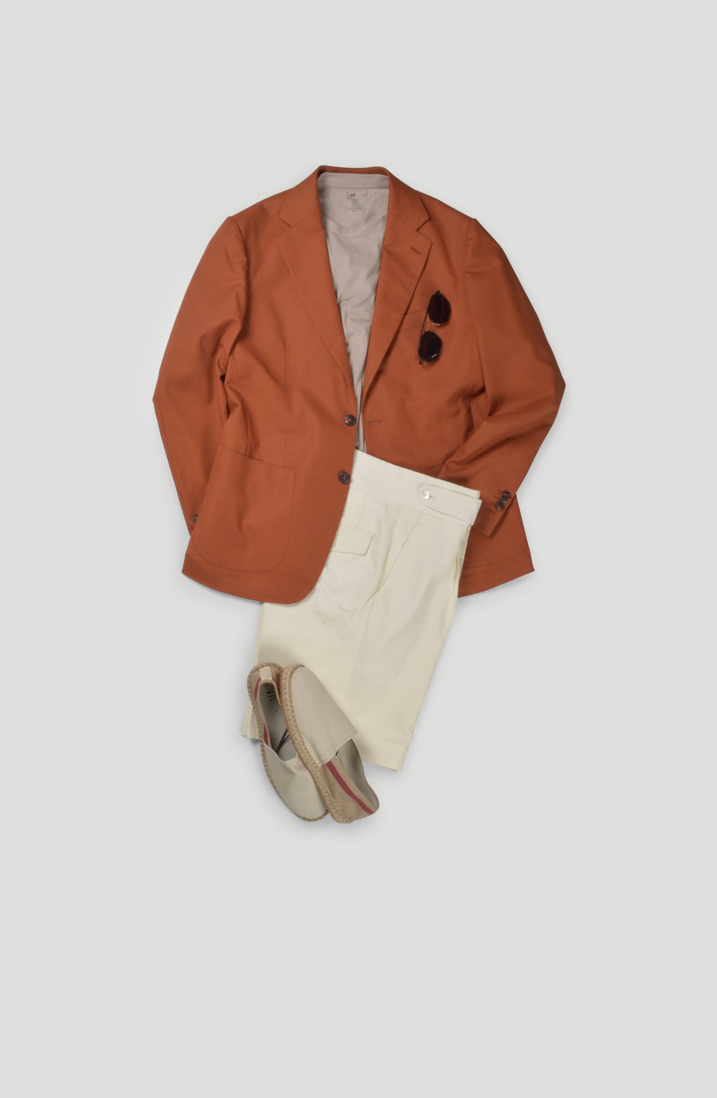 Two Button Nomad Jacket - Burnt Sienna