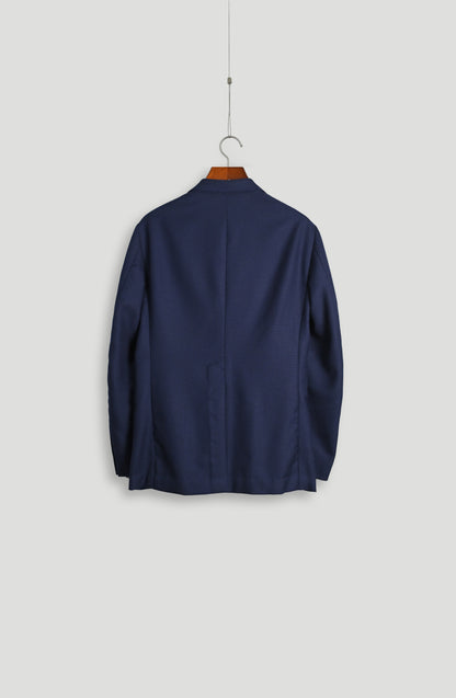 Double Breasted Rover Jacket - Oxford Blue